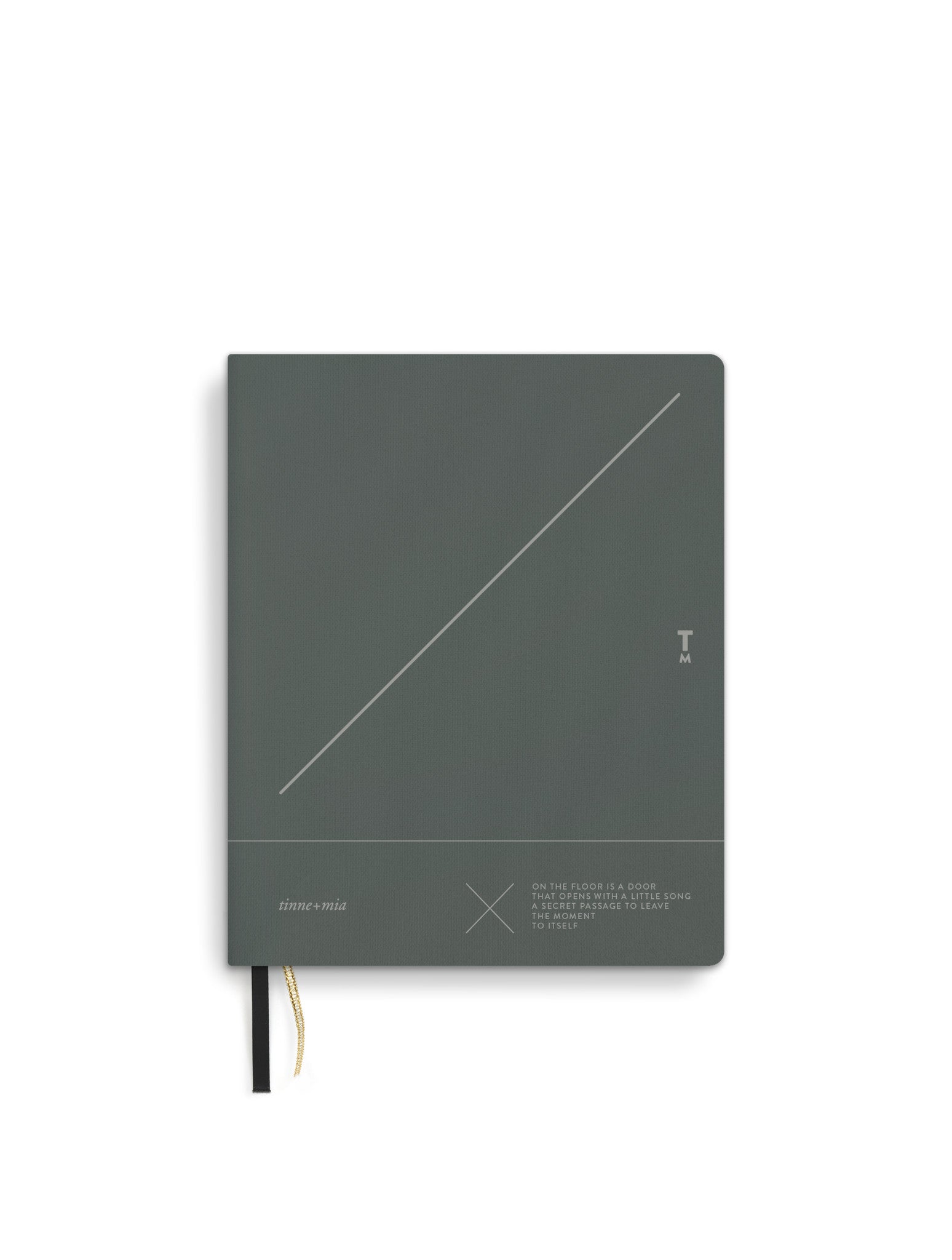 Linnen notitieboek / bullet journal A6 - Eden - FSC Mix Credit