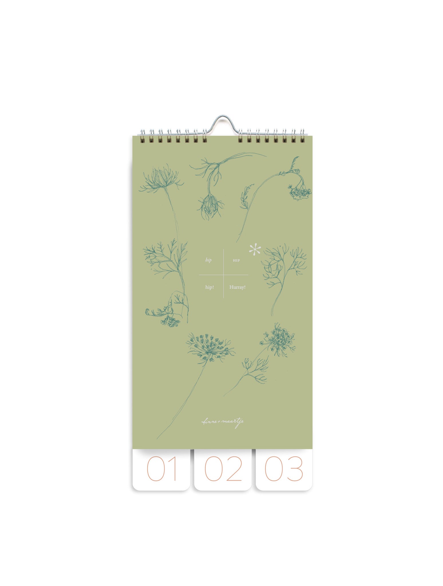 Verjaardags kalender - Graphic Botanique - FSC Mix Credit
