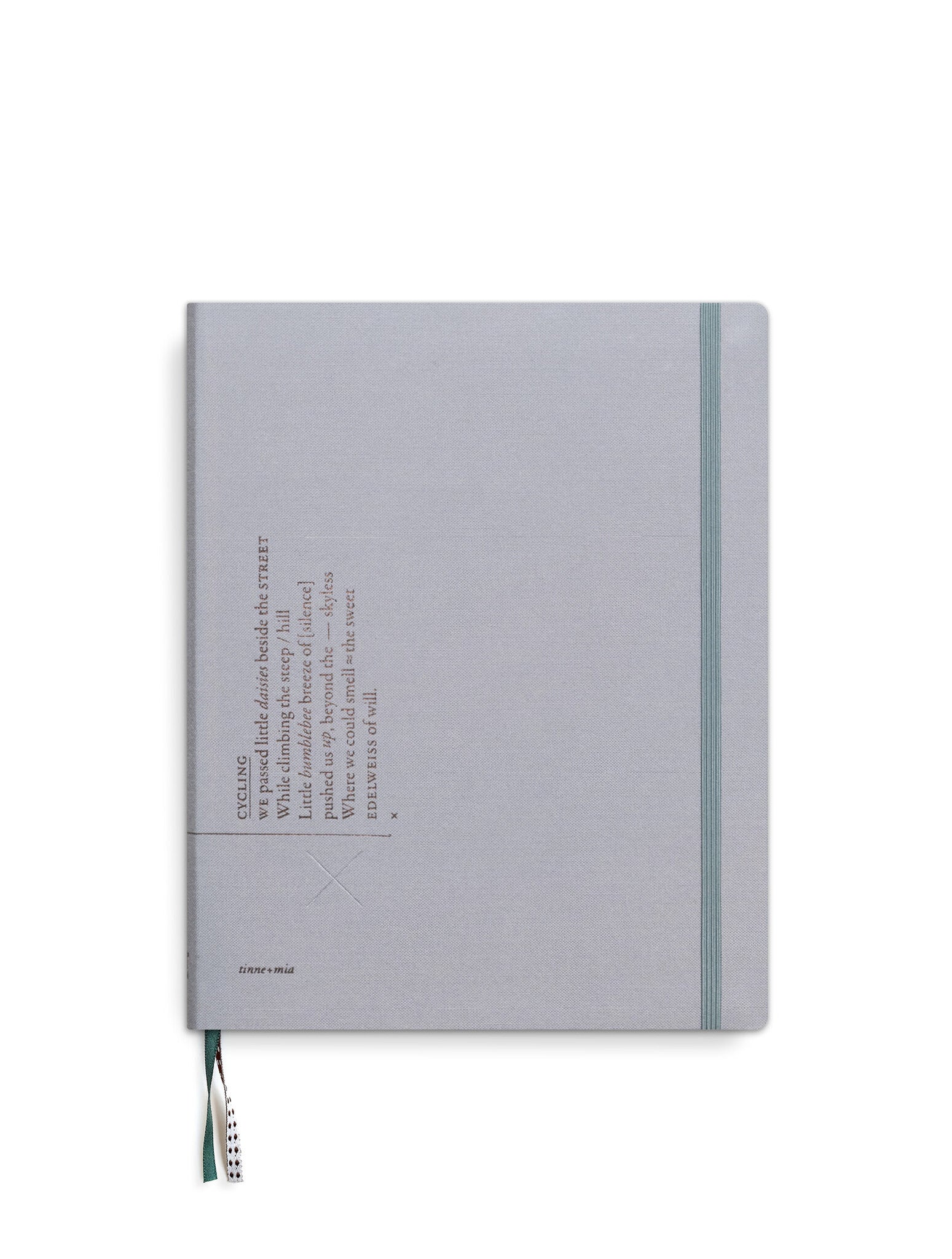 Dateless planner A5+ - Sky Grey - FSC Mix Credit