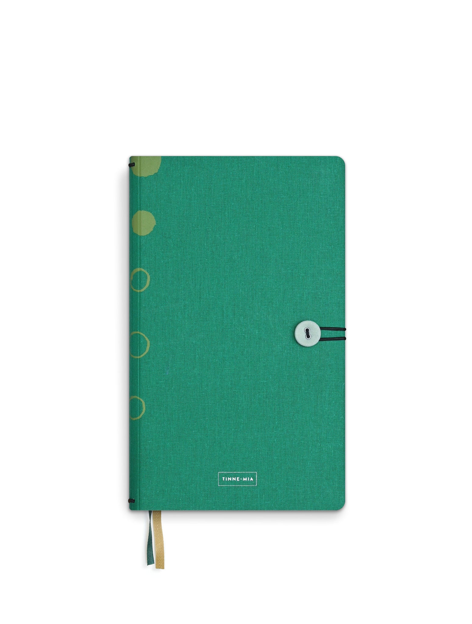 Notitieboek met knoop - Emerald - FSC Mix Credit