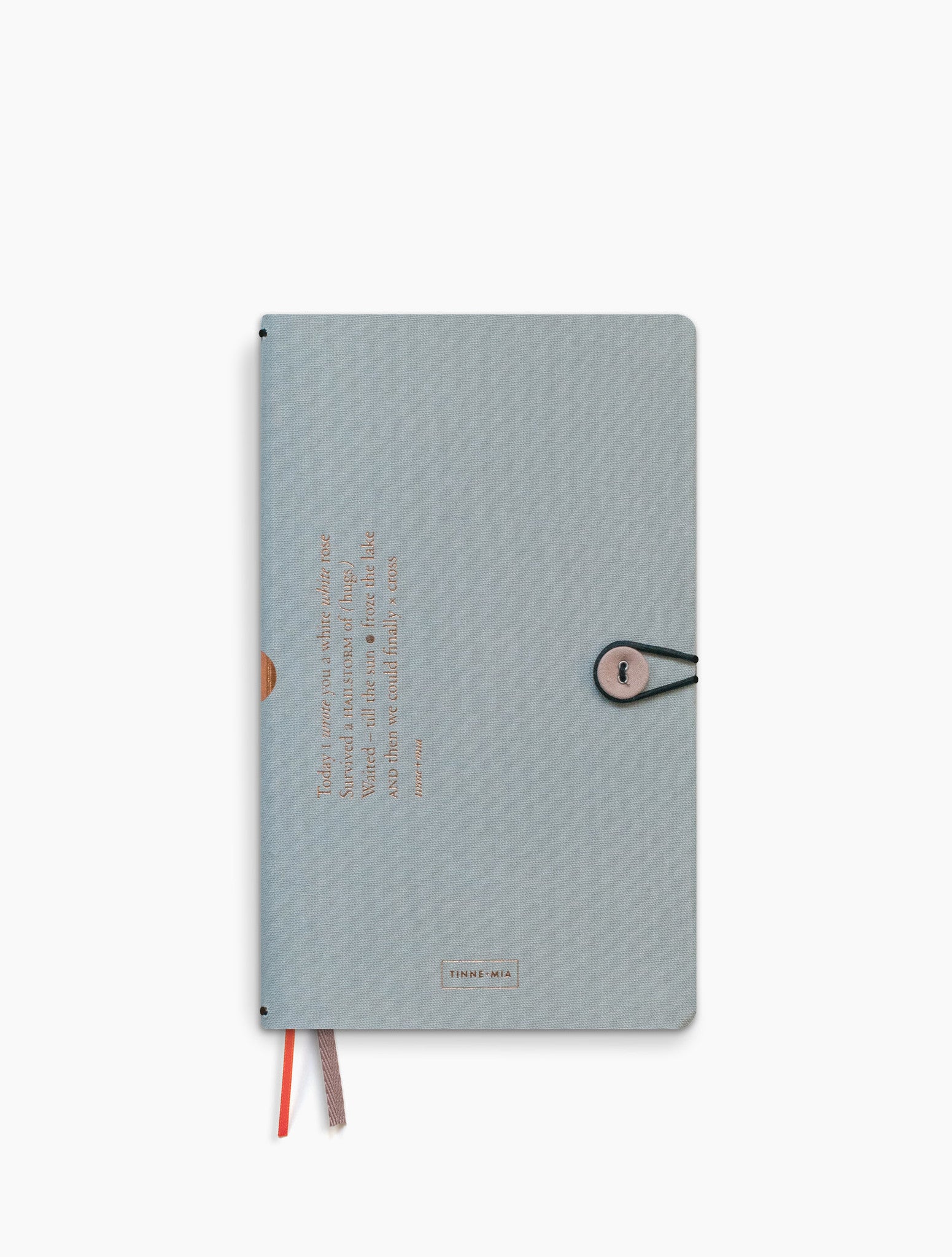 Notitieboek met knoop - dotted grid / gelinieerd / blanco - Cloud